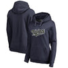 Minnesota Twins   Women's Plus Size Memorial Wordmark Pullover Hoodie