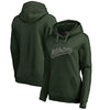 Oakland Athletics   Women's Plus Size Memorial Wordmark Pullover Hoodie