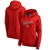 Washington Nationals   Women's Plus Size Memorial Wordmark Pullover Hoodie