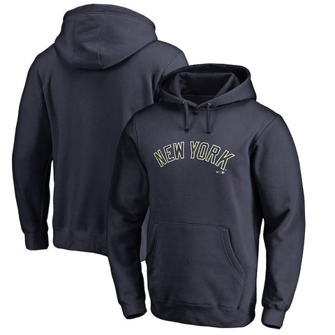 New York Yankees   Big & Tall Memorial Wordmark Pullover Hoodie