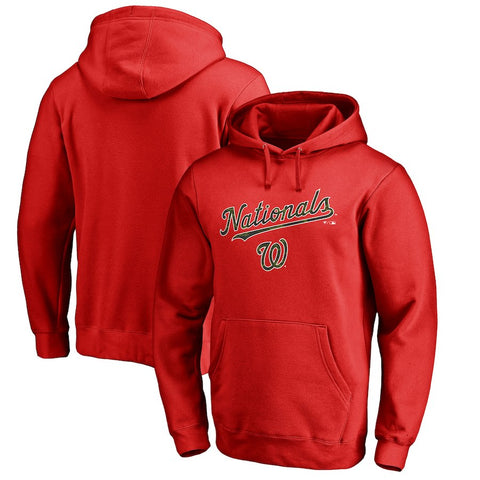 Washington Nationals   Big & Tall Memorial Wordmark Pullover Hoodie