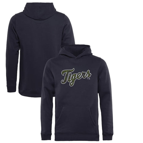 Detroit Tigers   Youth Memorial Wordmark Pullover Hoodie