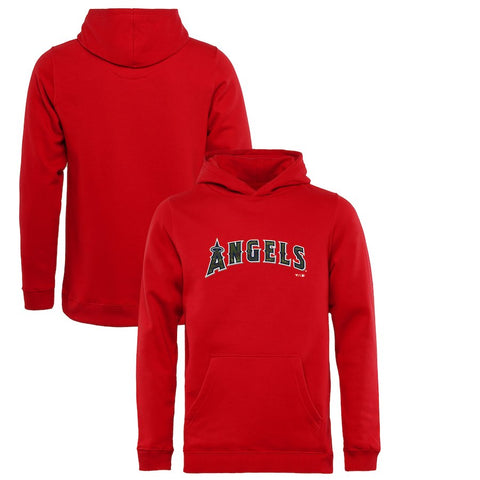 Los Angeles Angels   Youth Memorial Wordmark Pullover Hoodie