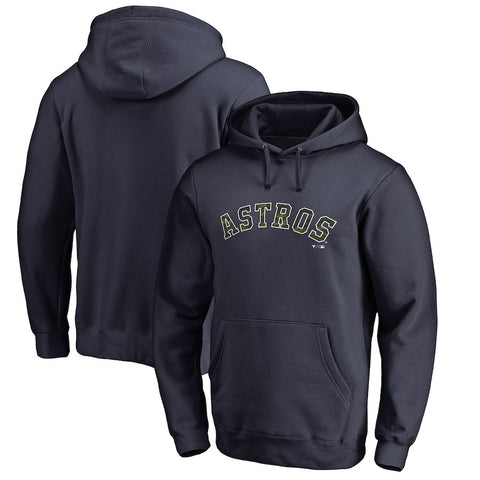 Houston Astros   Memorial Wordmark Pullover Hoodie