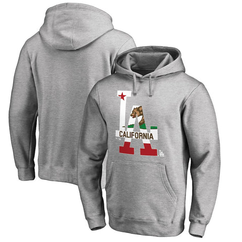 Los Angeles Dodgers   Hometown Collection Cali Flag Pullover Hoodie