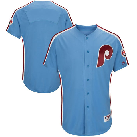 Philadelphia Phillies Majestic 1982 Turn Back the Clock Throwback Authentic Team Jersey