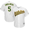 Jake Smolinski Oakland Athletics Majestic Home Cool Base Player Jersey