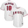 Luis Valbuena Los Angeles Angels Majestic Home Cool Base Player Jersey