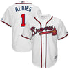 Ozzie Albies Atlanta Braves Majestic Alternate Official Cool Base Player Jersey