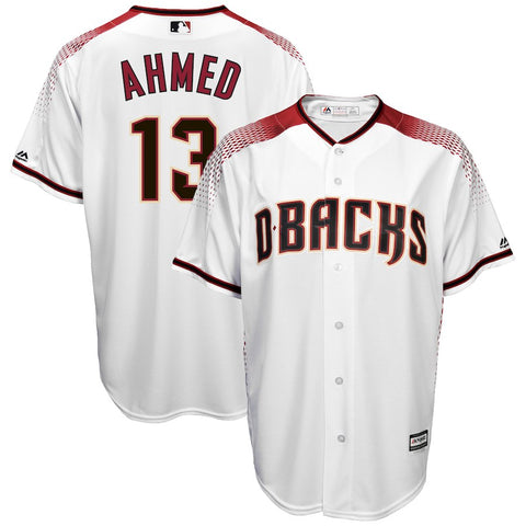 Nick Ahmed Arizona Diamondbacks Majestic Home Cool Base Player Jersey