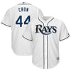 CJ Cron Tampa Bay Rays Majestic Home Cool Base Player Jersey