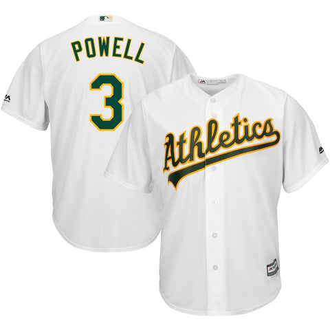 Boog Powell Oakland Athletics Majestic Home Cool Base Player Jersey