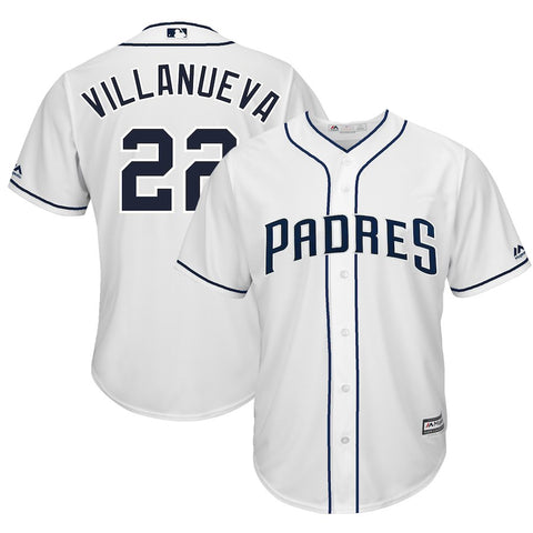 Christian Villanueva San Diego Padres Majestic Home Cool Base Player Jersey