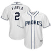 Jose Pirela San Diego Padres Majestic Home Cool Base Player Jersey