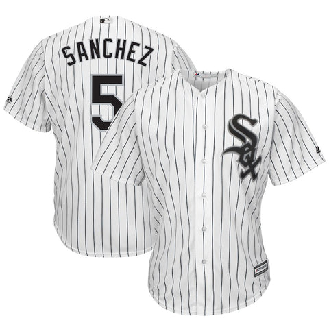 Yolmer Sanchez Chicago White Sox Majestic Home Cool Base Player Jersey