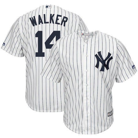 Neil Walker New York Yankees Majestic Home Cool Base Player Jersey