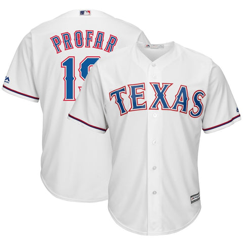 Jurickson Profar Texas Rangers Majestic Home Cool Base Player Jersey