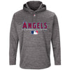 Los Angeles Angels Majestic Authentic Collection Team Drive Ultra-Streak Fleece Pullover Hoodie
