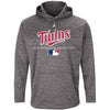 Minnesota Twins Majestic Authentic Collection Team Drive Ultra-Streak Fleece Pullover Hoodie