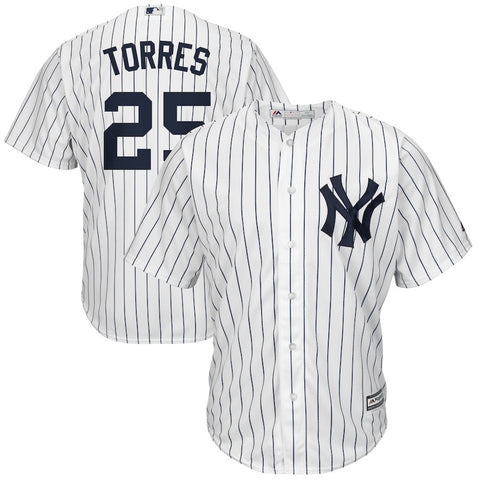 Gleyber Torres New York Yankees Majestic Official Cool Base Player Jersey
