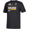 Brad Marchand Boston Bruins 2018 Stanley Cup Playoffs Participant Name & Number T-Shirt