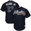 Ronald Acuña Jr. Atlanta Braves Majestic Alternate Official Cool Base Player Jersey