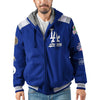 Los Angeles Dodgers G-III Sports by Carl Banks Bullpen Full-Zip Hooded Varsity Jacket - Royal