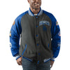 Los Angeles Dodgers G-III Sports by Carl Banks Power Hitter Full-Snap Varsity Jacket