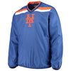 New York Mets G-III Sports by Carl Banks Progression V-Neck Pullover Jacket