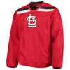 St. Louis Cardinals G-III Sports by Carl Banks Progression V-Neck Pullover Jacket