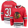 Anton Forsberg Chicago Blackhawks   Youth Breakaway Player Jersey