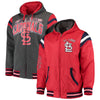 St. Louis Cardinals G-III Extreme Hardball Reversible Full-Zip Hooded Jacket