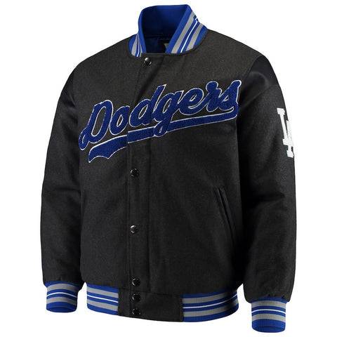 Los Angeles Dodgers G-III Sports by Carl Banks Game Ball Full-Snap Varsity Jacket