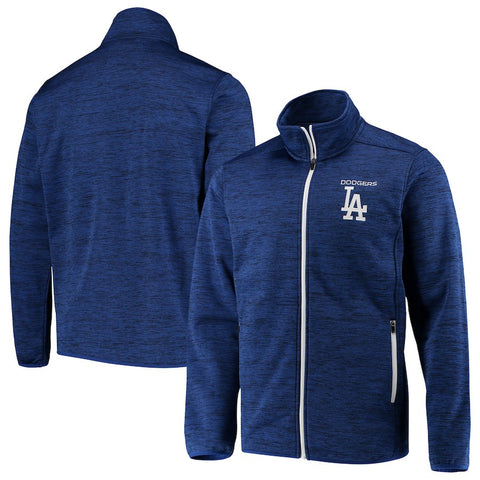 Los Angeles Dodgers G-III Sports by Carl Banks High Jump Transitional Full-Zip Jacket