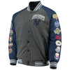 New York Yankees G-III Sports by Carl Banks Power Hitter Full-Snap Varsity Jacket