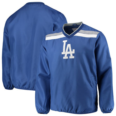 Los Angeles Dodgers G-III Sports by Carl Banks Progression V-Neck Pullover Jacket