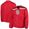 St. Louis Cardinals G-III Sports by Carl Banks Progression V-Neck Pullover Jacket