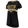 Boston Bruins G-III 4Her by Carl Banks Women's Clear The Bases Scoop Neck T-Shirt