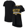 Boston Bruins G-III 4Her by Carl Banks Women's Clear The Bases Scoop Neck T-Shirt