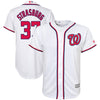 Stephen Strasburg Washington Nationals Majestic Youth Home Official Cool Base Player Jersey