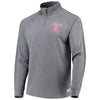 Chicago Cubs Stitches Team Raglan Quarter-Zip Pullover Jacket