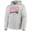 Cleveland Indians Stitches Poly Pullover Hoodie - Heathered Gray