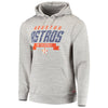 Houston Astros Stitches Poly Pullover Hoodie - Heathered Gray