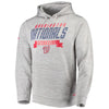 Washington Nationals Stitches Poly Pullover Hoodie - Heathered Gray