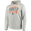 San Francisco Giants Stitches Poly Pullover Hoodie - Heathered Gray