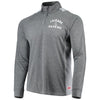 Chicago White Sox Stitches Raglan Sleeve Quarter-Zip Pullover Jacket - Heathered Charcoal/Gray