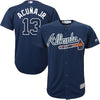 Ronald Acuña Jr. Atlanta Braves Majestic Youth Alternate Official Cool Base Player Jersey