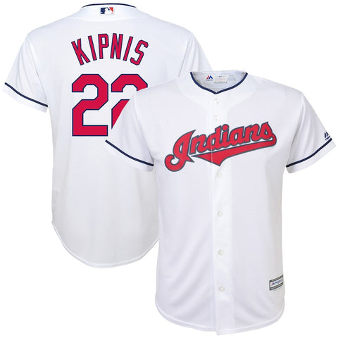 Jason Kipnis Cleveland Indians Majestic Youth Home Official Cool Base Player Jersey