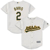 Khris Davis Oakland Athletics Majestic Youth Alternate Official Cool Base Player Jersey