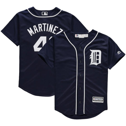 Victor Martinez Detroit Tigers Majestic Youth Alternate Official Cool Base Player Jersey
